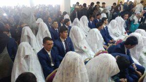 37 pairs enter wedlock in Bamyan mass marriage