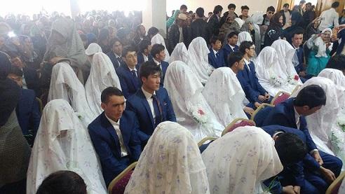 37 pairs enter wedlock in Bamyan mass marriage