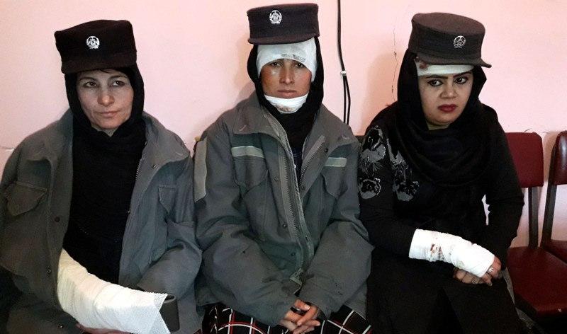 Beaten Policewomen, Faryab