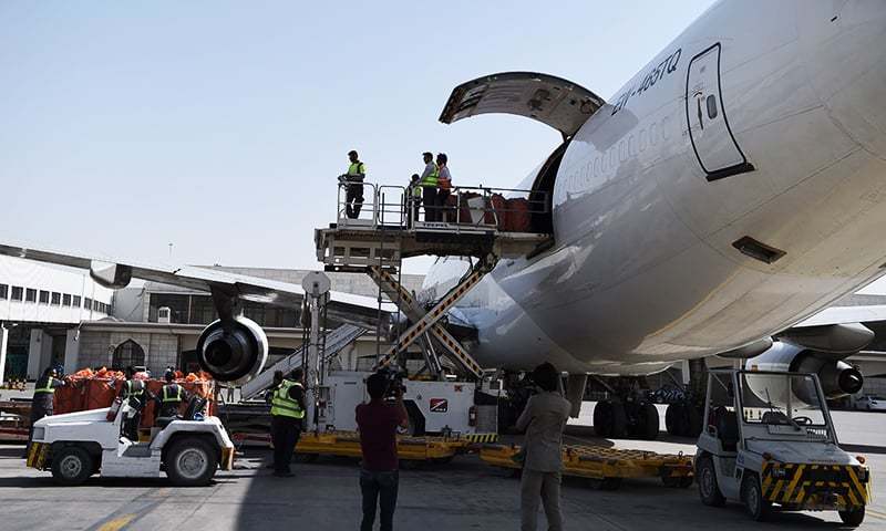 46th Kabul-Delhi flight carries 20.5mt Afghan fruits