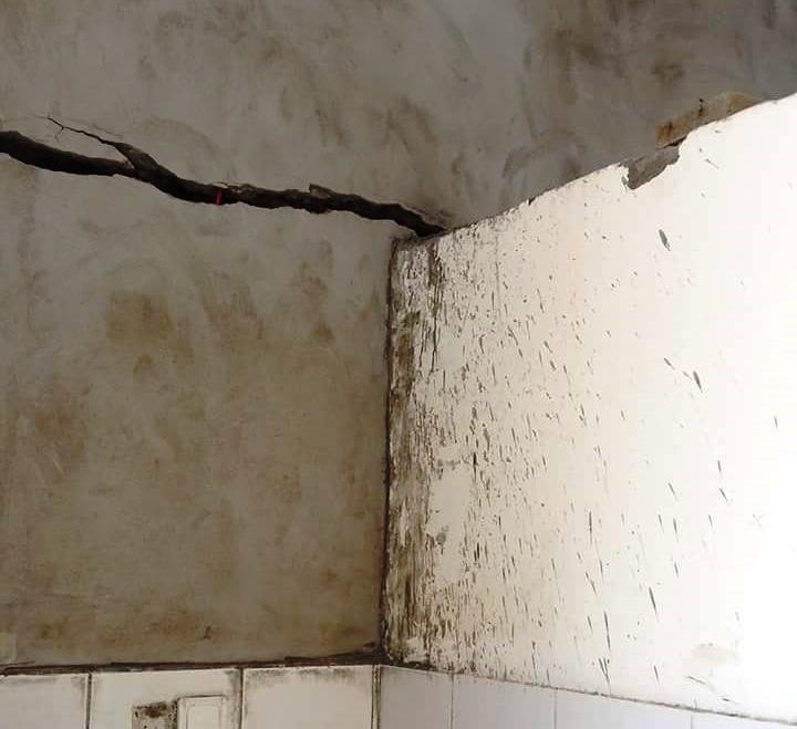 Poorly-built Paktia hospital building damages