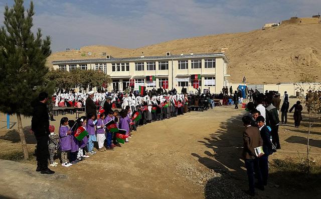 A view of girl school in western Herat province
