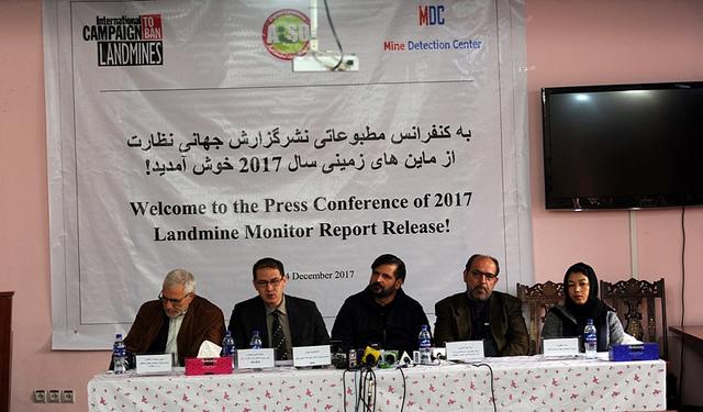 Landmine Monitor Report Press Conference, Kabul
