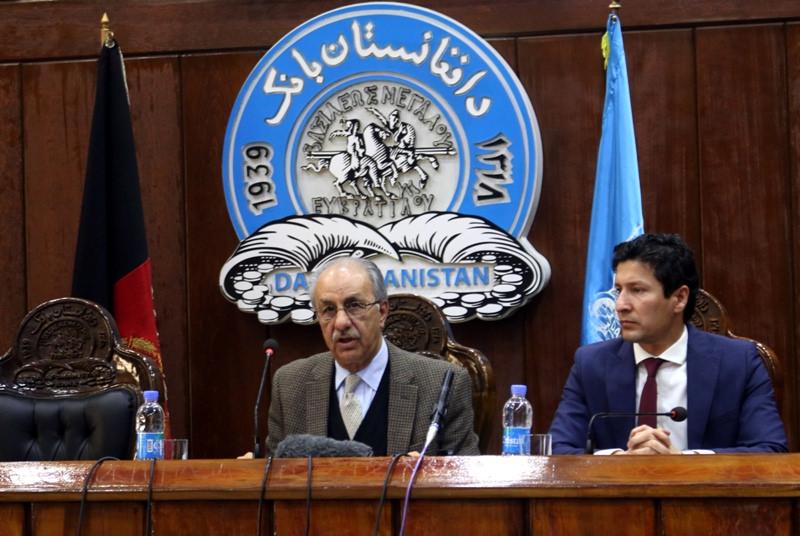 Press conference, Kabul
