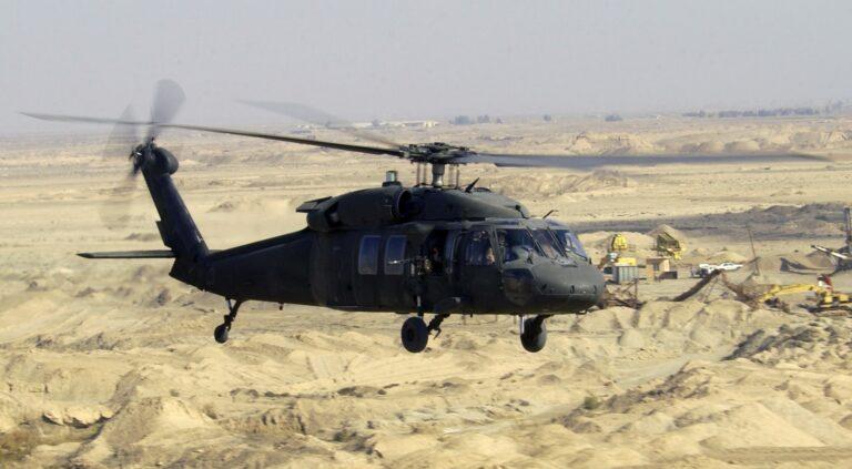 AAF conducts 1st Black Hawk operational mission