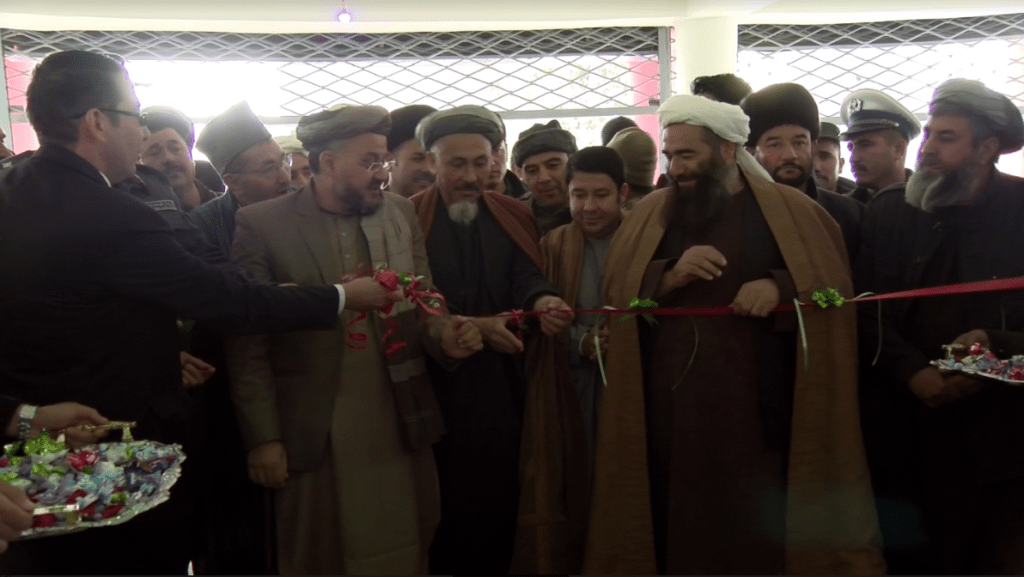 ساختمان یک مارکت بزرگ تجارتی در شبرغان به بهره برداری سپرده شد