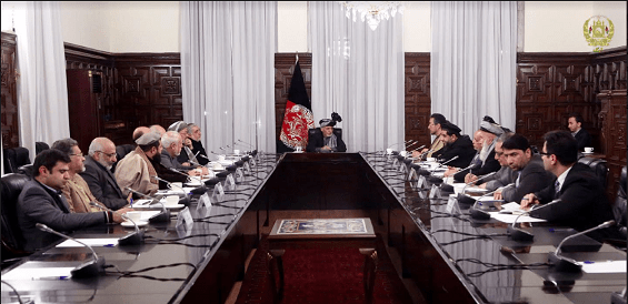 نشست های مشورتی با رهبران و بزرگان سیاسی و جهادی،کابل