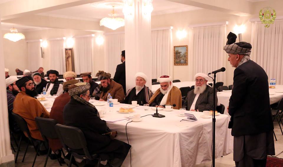 شورای سرتاسری علما: طالبان به نداى صلح حکومت لبيک بگويند