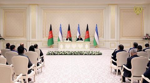 Uzbek president supports Afghan peace negotiations
