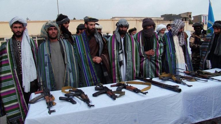 هشت طالب مسلح کشته و زخمى و ده تن ديگر به روندصلح پيوستند