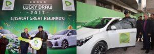 Etisalat Gives Away a Brand New Toyota Corolla