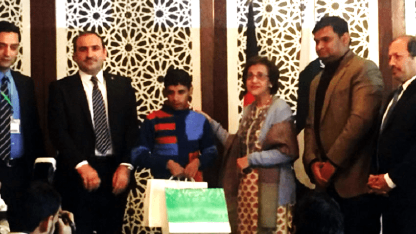 Pakistan hands over Afghan child to embassy officials