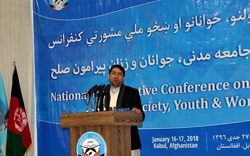 محمد اکرم خپلواک رئیس دارالانشای شورای عالی صلح،کابل