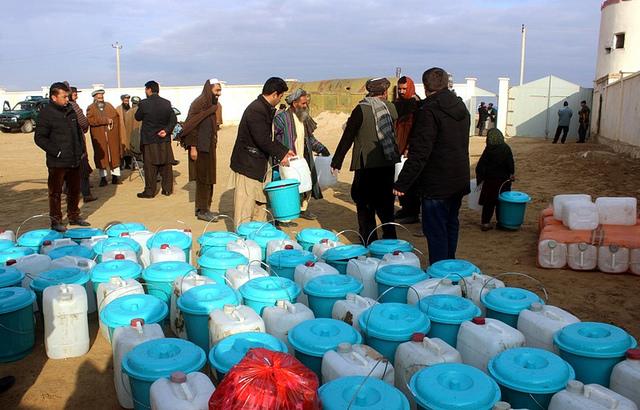 Donations, Sheberghan city