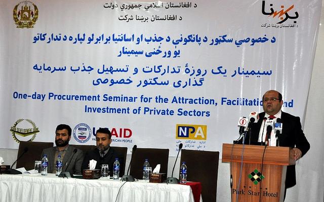 One Day Procurement Seminar, Kabul