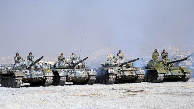 Military Tanks, Kabul