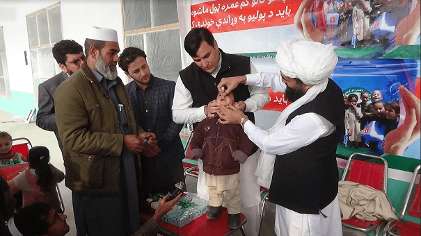Anti-polio drive targeting 1.1m kids begins in east