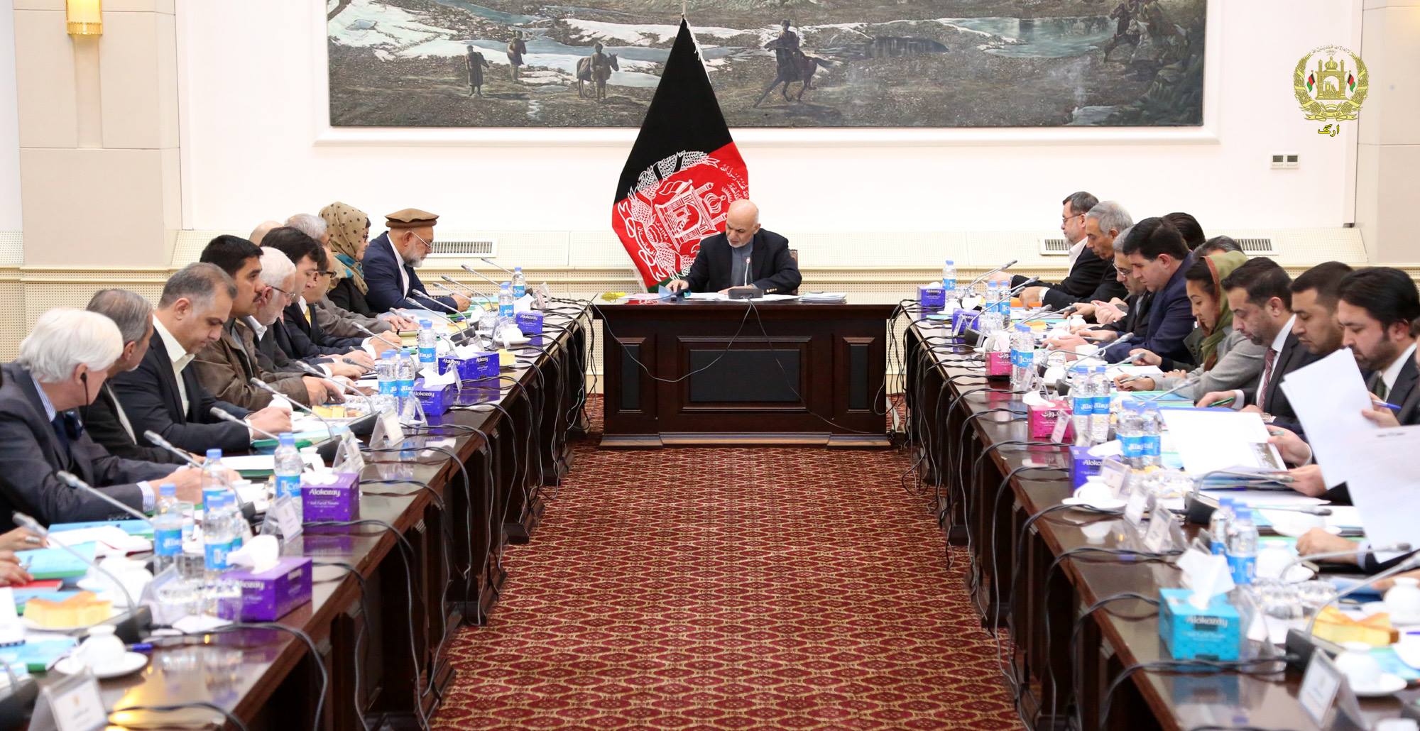 جلسه شورای اقتصادی،کابل