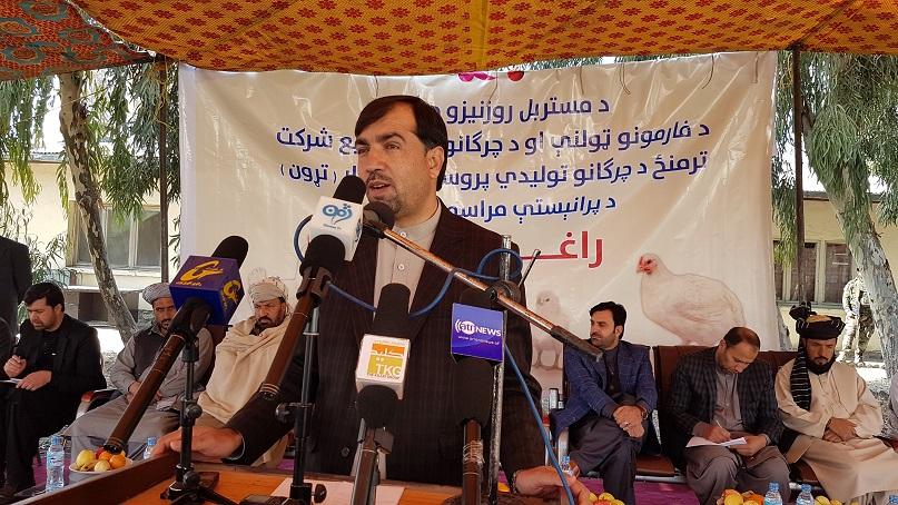 Khost governor bans chicken from Pakistan