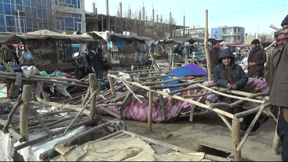 لیلامی فروشان شبرغان از شاروالی این شهر شکایت دارند