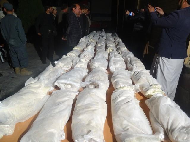 800kg of drugs seized in Herat in 10 months