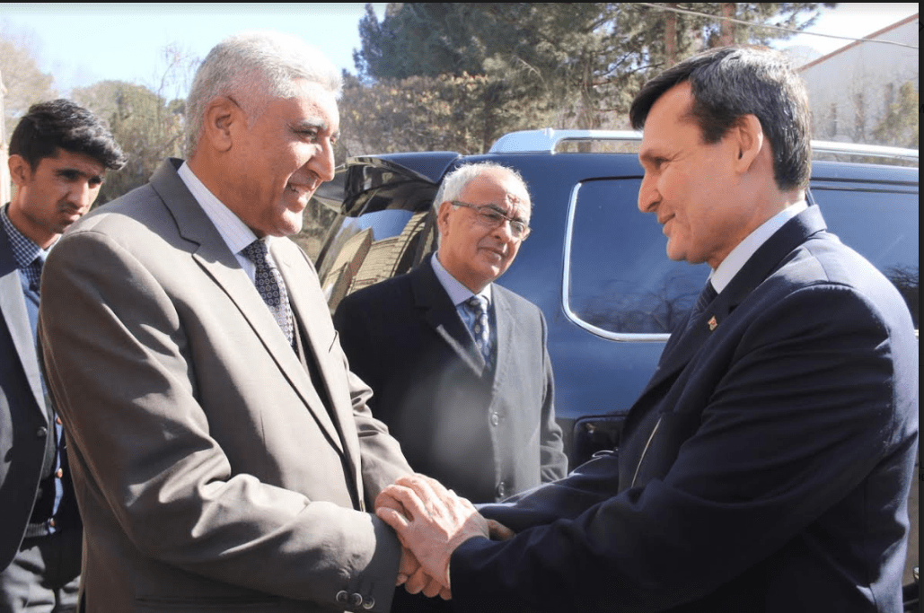 رشيد مردوف وزيرخارجۀ ترکمنستان،هرات