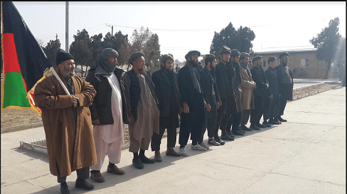 یک گروپ ۱۳ نفری داعش در جوزجان به پروسه صلح پیوست