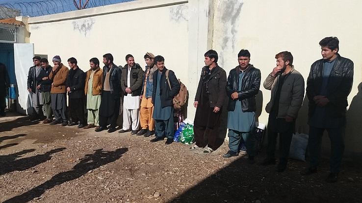 18 pardoned inmates released from Ghor jail