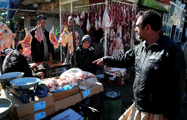 Meat sold in Kabul without hygiene being checked