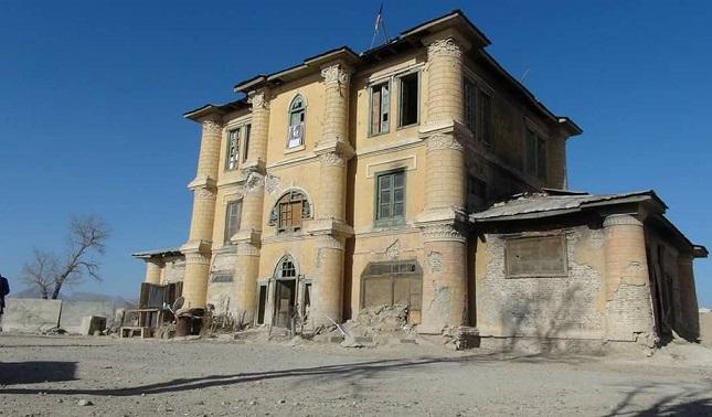King Amanullah Palace in Ghazni in a rundown state