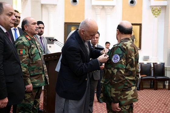 شماری از منسوبین امنیتی با مدال های عالی دولتی تقدیر شدند