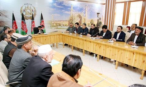 رئیس‌جمهورغنی در دیدار با وکلای گذر شهر هرات