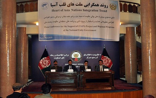 Press conference on TAPI, Kabul