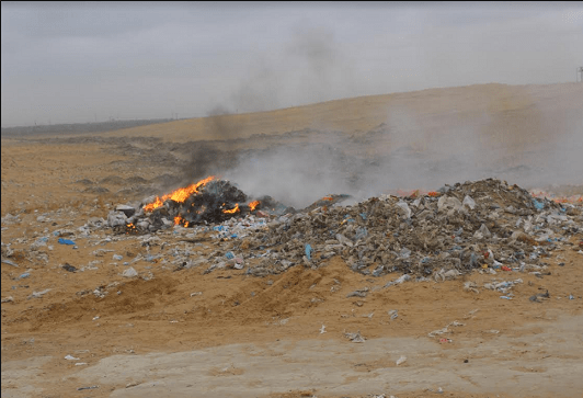 Tons of expired food, medicines set ablaze in Jawzjan