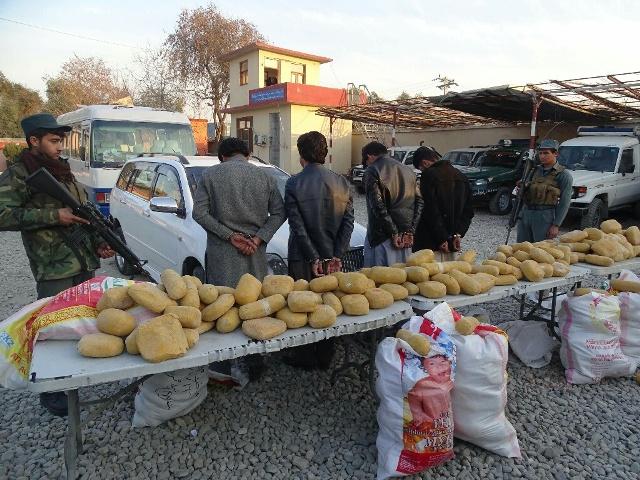 More than 100kg of hashish seized in Nangarhar: police