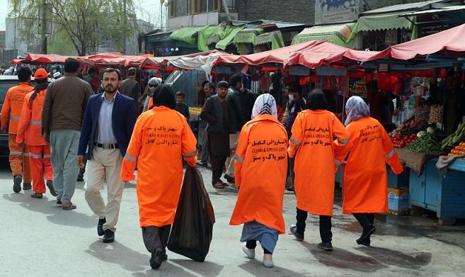 حشرعمومى پاک کاری ناحیه دوم شهر کابل آغاز شد