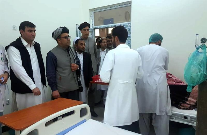 Newly built hospital in Ghani Khel, Nangarhar
