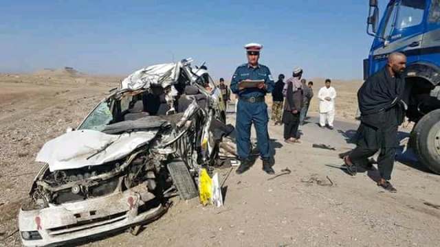 Zabul traffic accident leaves 4 people dead 2 injured