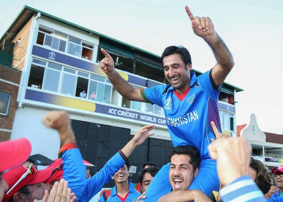 Afghanistan widely greeted on vanquishing Ireland
