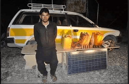 Man with explosives-laden vehicle detained in Nangarhar