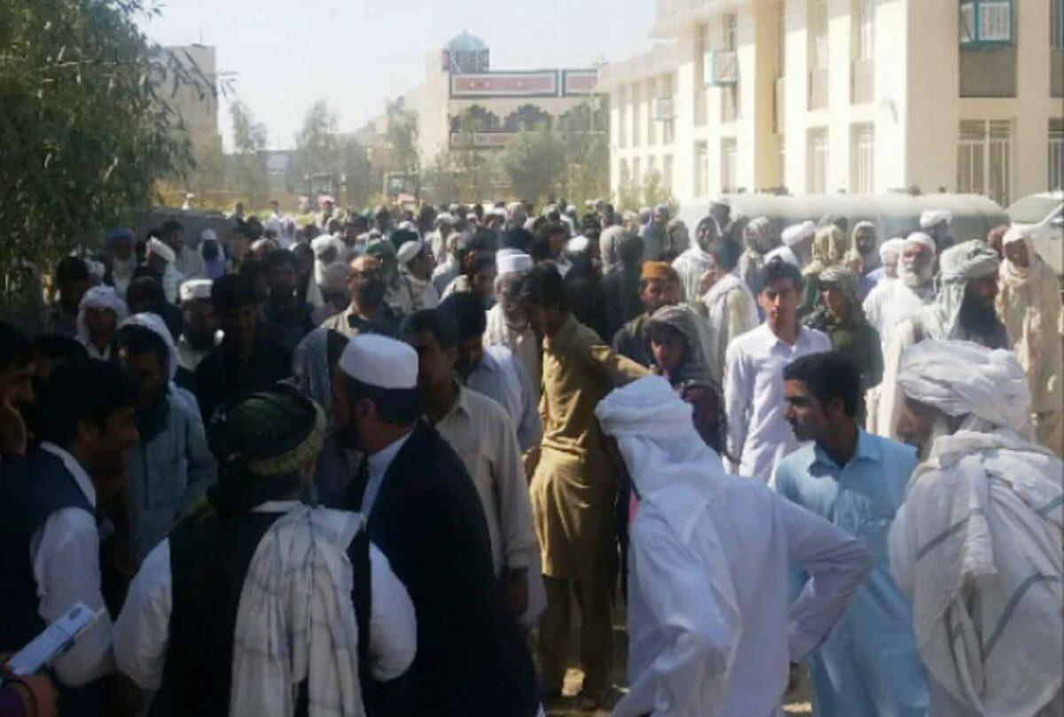 Nimroz residents rally for share in river water