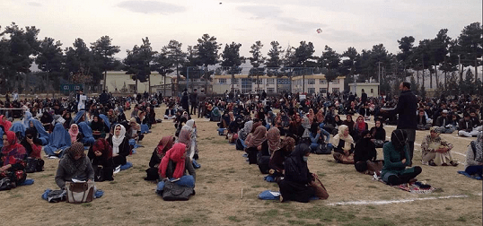 اشتراک کنندگان يک امتحان رقابتى در فارياب از بى نظمى و عدم شفافيت شکايت دارند