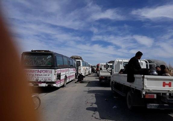 Protestors block Kabul-Kandahar highway for a second day