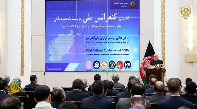 Ghani seeks accountability, transparency from NGOs
