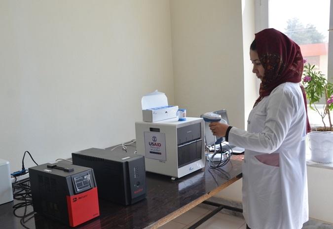 دستگاه تشخيص مرض توبرکلوز در شفاخانه شهر ميمنه نصب گرديد