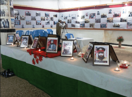 نمایشگاه عکس به مناسبت قیام ۲۴ حوت هرات راه اندازی شد