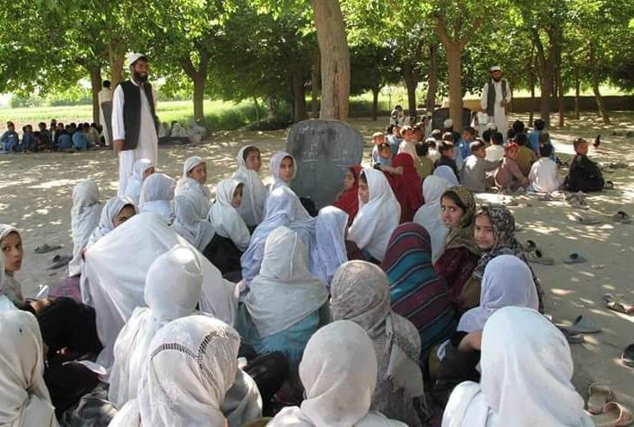 75 percent of Paktia schools without buildings