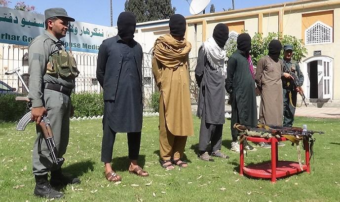 Nearly 1400 crime suspects held in Nangarhar last year