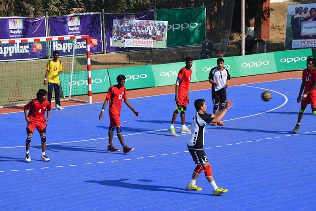India trounce Afghanistan in handball encounter