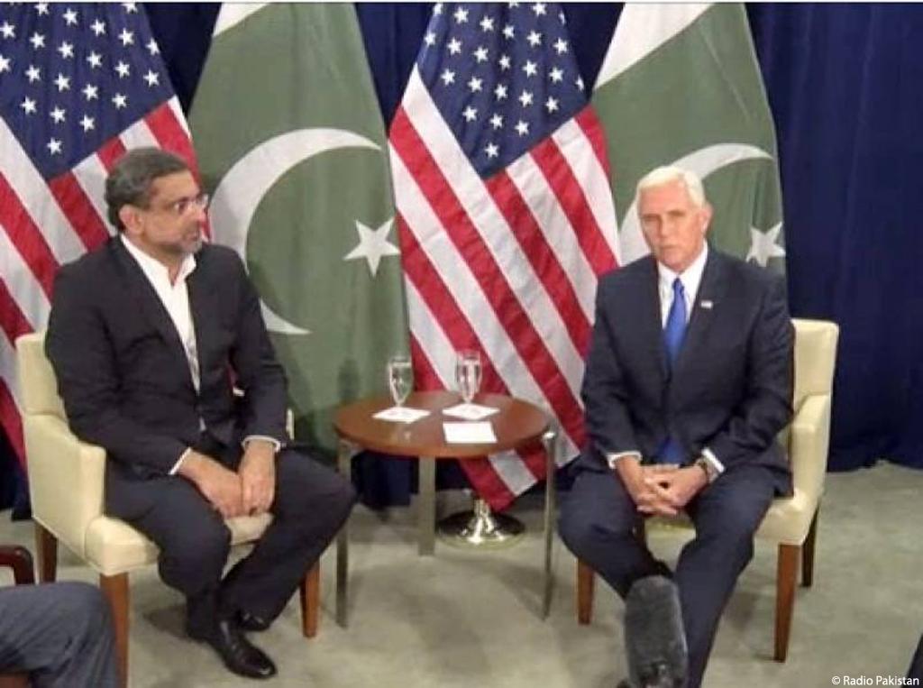 Pence, Abbasi discuss ways to end Afghan conflict